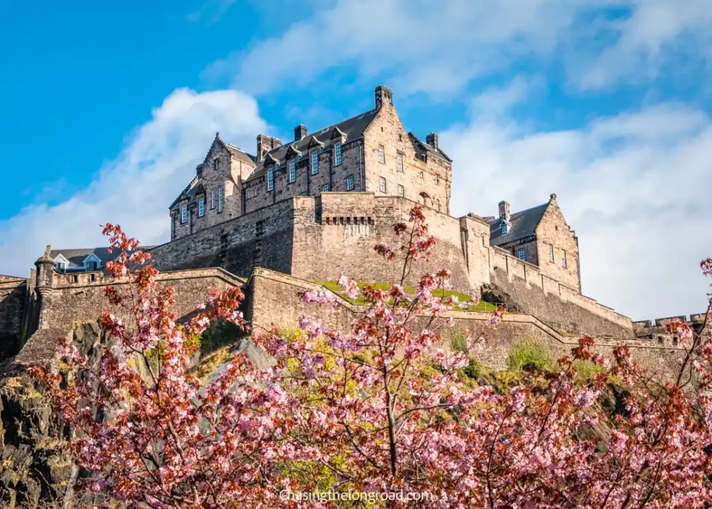 Edinburgh Castle, one of the best places to visit in Europe.